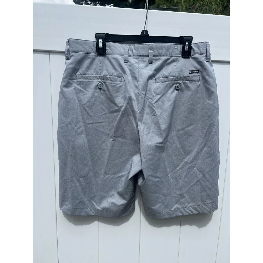 Sunice Mens Shorts Flat Front Lightweight Golf Size 34 (36 Actual)